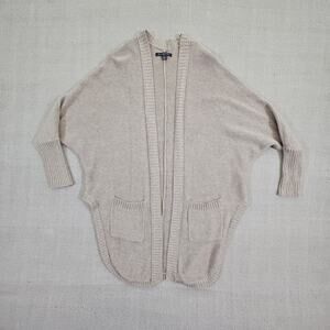 American Eagle Outfitters Cardigan Women’s X-Small Beige Open Front Boho Y2K